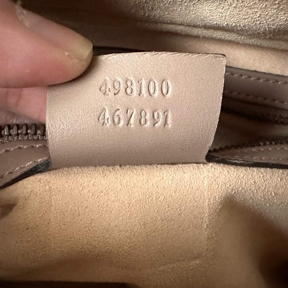 Gucci Marmont  Zip Around Top Handle Lady Web strap - Picture 3 of 16